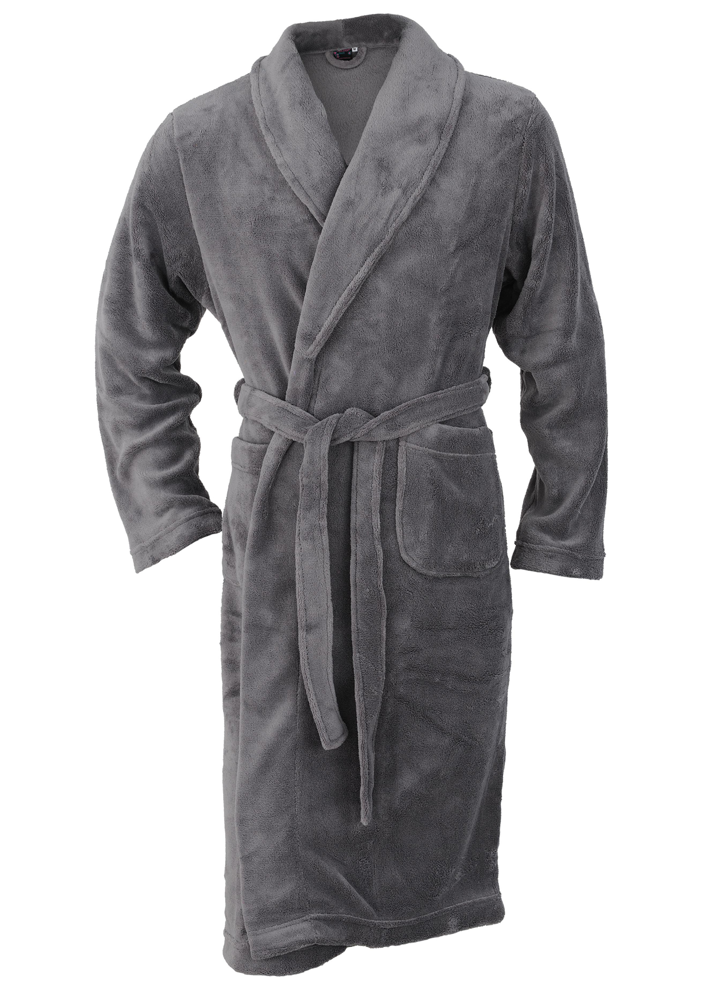 Bath Robes New Generation grey Colour Grey Size XL