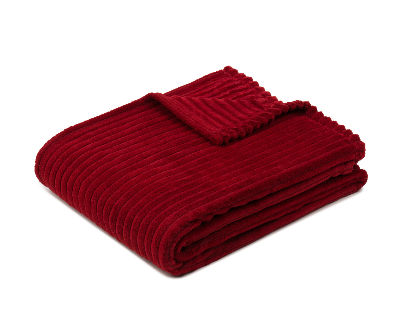 Blankets Cord Optik 150x200 carmine